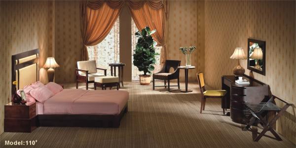Gelaimei Hardwood Bedroom Sets 1800*2000*250mm Bedbase Traditional Style