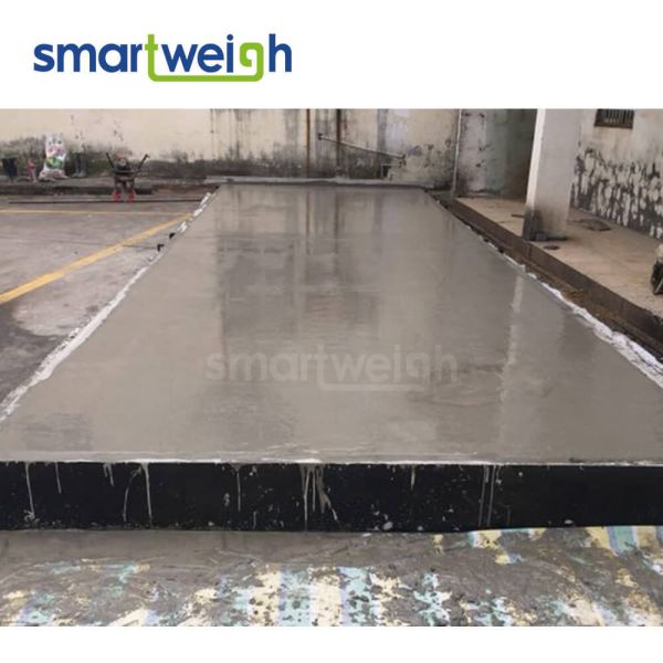 Durable Reinforced Concrete Weighbridge Scale Precast Truck Scale Weighbridge For Heavy Loads
