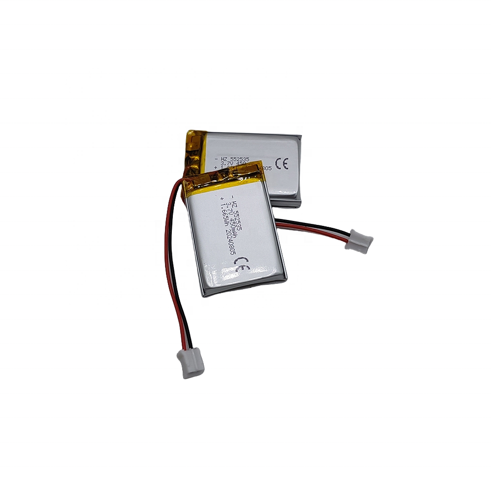 552535 3.7V 450mAh Lithium Polymer Battery for Power Tools and Consumer Electronics