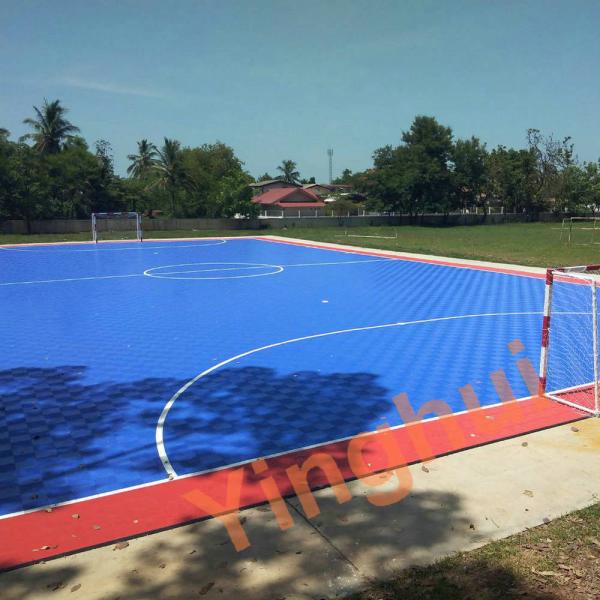 Modular Suspension Outdoor Basketball Courts Plastic Flooring Mini Football Futsal Court Sports Flooring Tiles Pickleball
