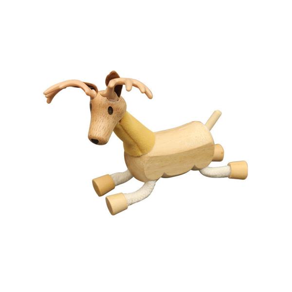 Wooden Simulation Small Animal Blocks Forest Farm Animal Dolls Early Childhood Building Blocks