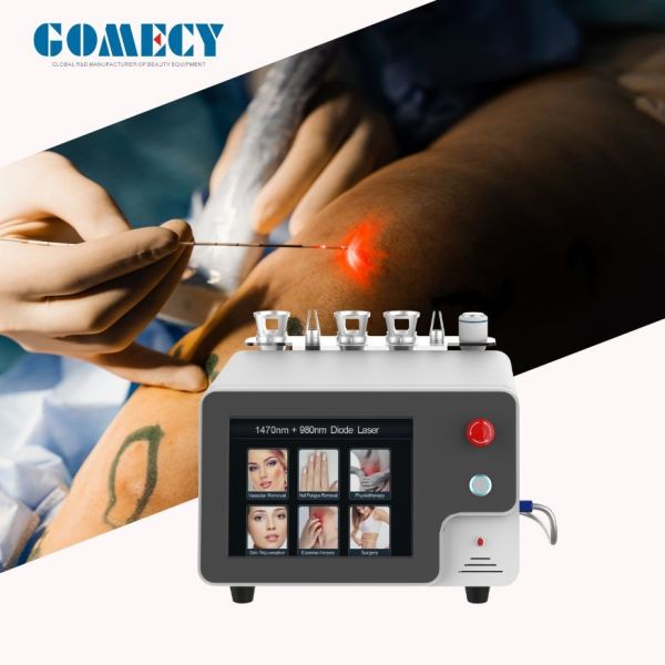 1470nm 980nm Laser Beauty Machine , Endolift Laser Machine For Skin Rejuvenation