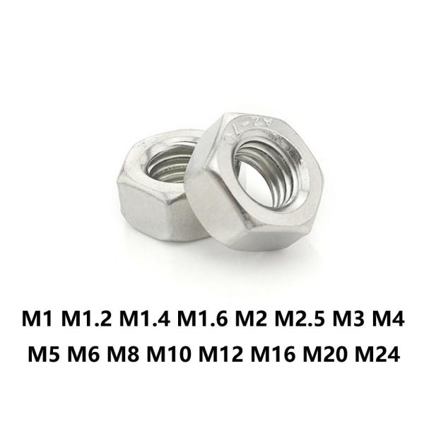 Hot Dip Galvanizing Din 934 Nut Polished Finish Grade 8.8 Carbon Steel Hex Nut