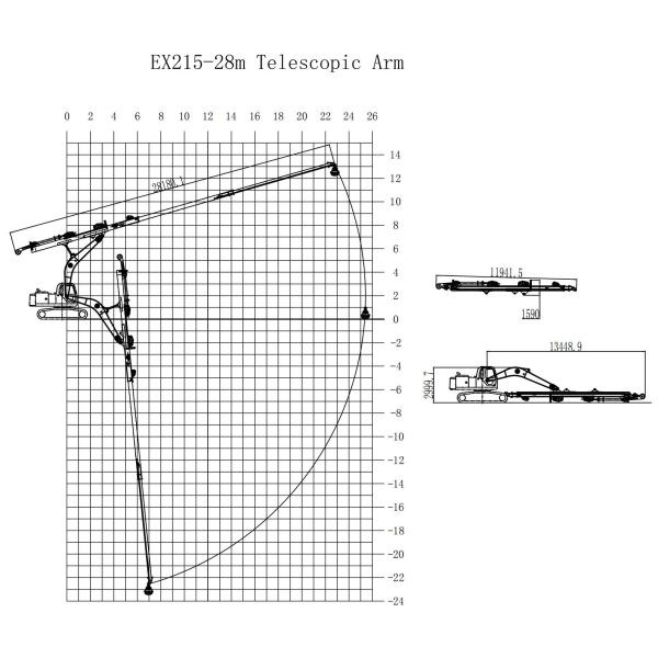 Versatile Telescopic Timber Grab Arm for Efficient Handling