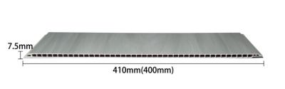 7.5mm Thickness  V-Groove PVC Panel Indoor Articals Inner Furniture Decoration PVC Sheet