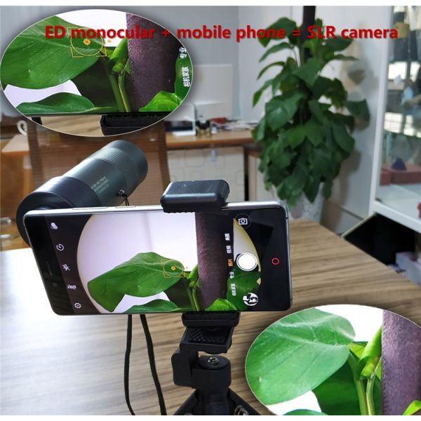 Телескоп на открытом воздухе смартфона Monocular делает 8x33 водостойким ED для приключения