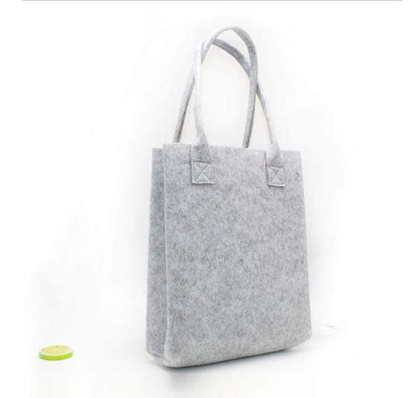 Thick Felt Storage Bag - Durable Eco-Friendly With A Smooth Texture Fashionable For Daily Commuting A New Favorite Portable Environmental protection Shopping All-match Bag Gift Shopping Bag