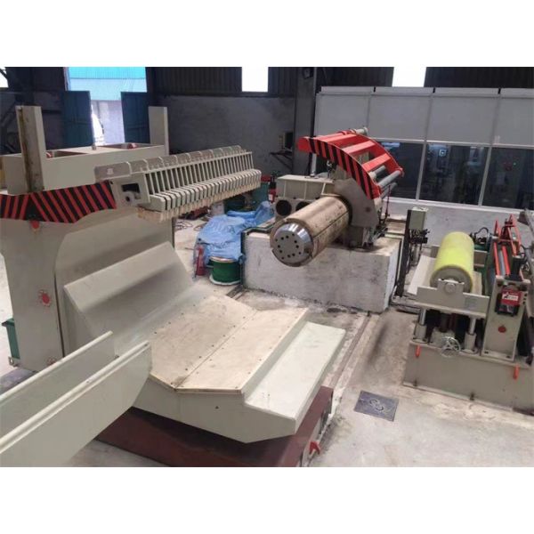 высокоскоростная стальная катушка 200mpm разрезая линию с автомобилем катушки вашгерда пола