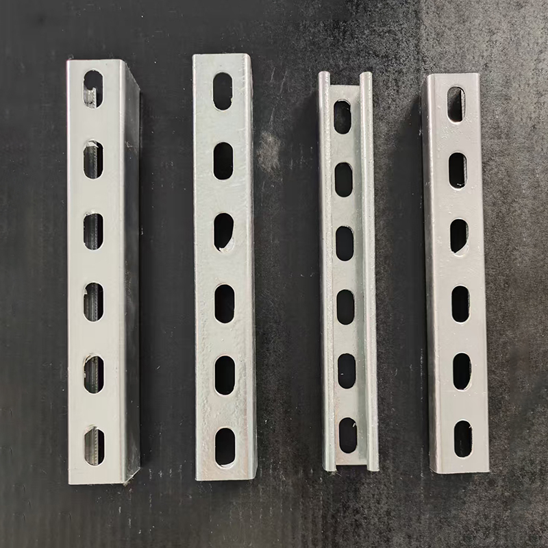 Hot Dipped Galvanized Unistrut C Channel Zinc Alloy Coated  41×21mm  41×41mm 41×61mm