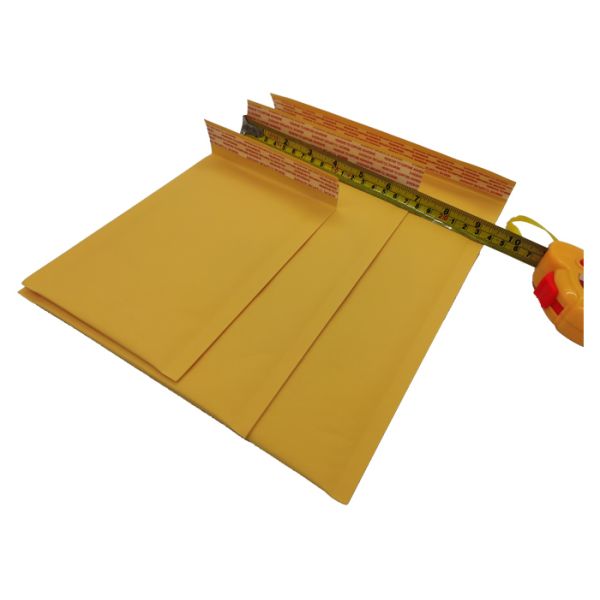 10mm Fins 50gsm Self Sealing Shipping Bags Bubble Packaging Envelopes