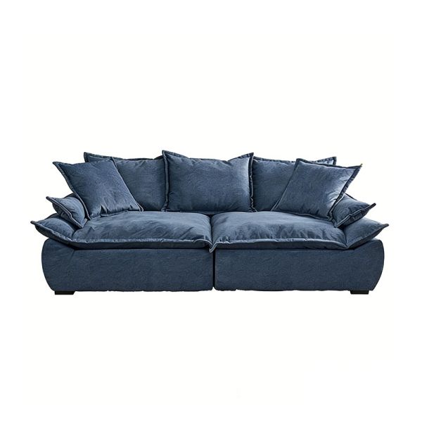 Compression Vacuum Sofa Set Home Furniture Modular Modern Luxury Corduroy 3 Seater Sponge Couch Living Room Frameless Sofa