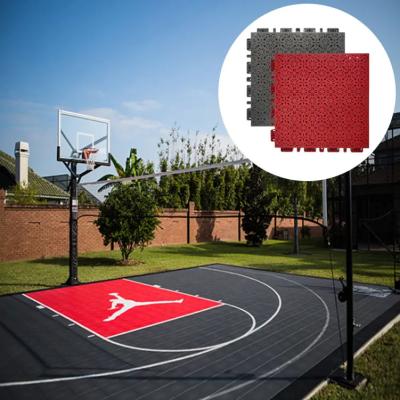 Détecteurs d'eau personnalisés, entrelacés pour le badminton en plein air, plancher de basket-ball, carreaux de terrain de sport