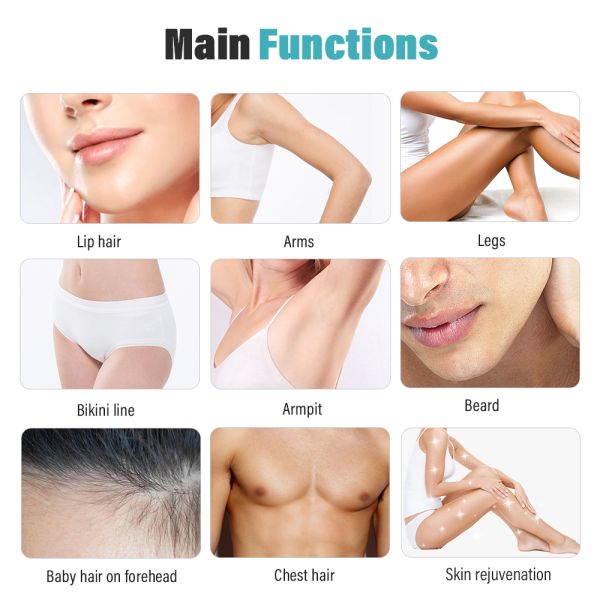 2025 High Quality Fast Hair Removal Ice 808nm Diode-lasersings Hair Removal Machine for Salon