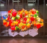 350 mm P3 Écran extérieur à panneau hexagonal à LED