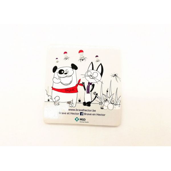 Customizable Paper Fridge Magnet with EVA Foam and Rubber Magnet Eco Friendly Reusable Item for Refrigerator Decoration