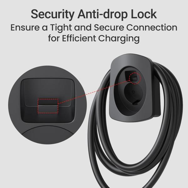 Tesla Charging Cable Organizer Charger Holder With Slot For Tesla Car Wall Connector