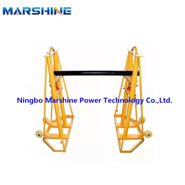 Mechanical Hydraulic Drum Jack Reel Stands Lifting Equipment 5 Ton