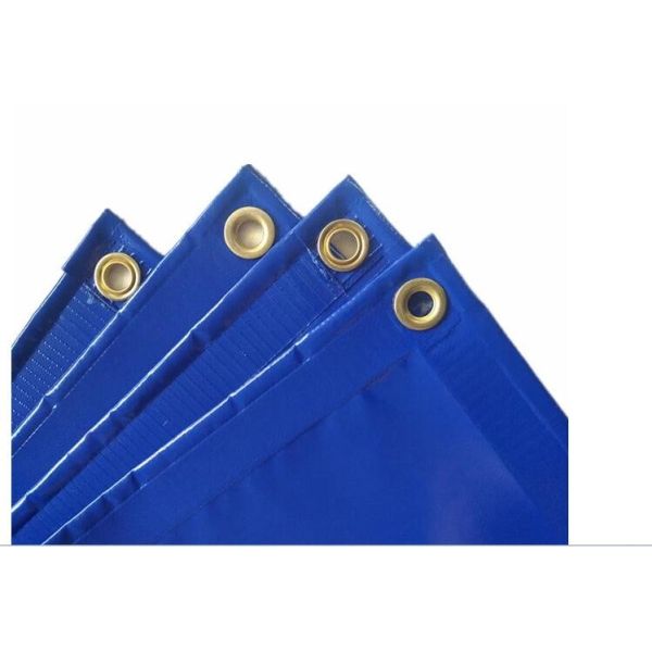 14 OZ Water Proof Glossy PVC Coated Tarpaulin Fabric For Boat Cover Or Truck Cover