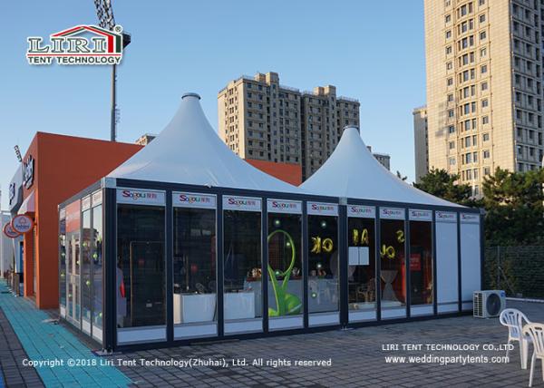 Multi Functional Outdoor Event High Peak Modular Tents For Catering Or Trade Show