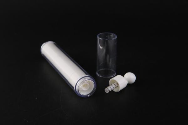 Garrafa cosmética com função de aço inoxidável da massagem da bola, garrafa mal ventilada do creme do olho de UKMS35 7ml-10ml-15ml da essência do olho
