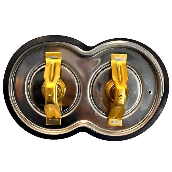 Dual Valve Engine Thermostat 725510 1849060 1800909 Maintain Balanced Temperature Under Heavy Load Operation