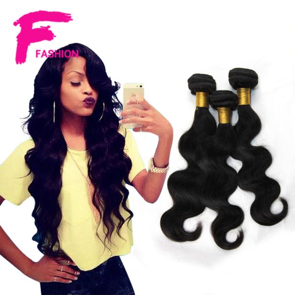 Queen Hair Products Brazilian Virgin Hair Body Wave 3pcs/Lot Brazilian Body Wave Hair