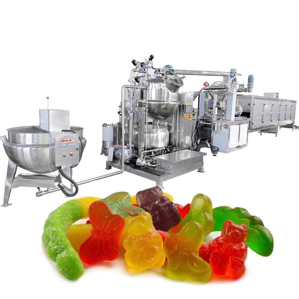 Depósito automático de aço inoxidável de Jelly Candy Packing Machine For