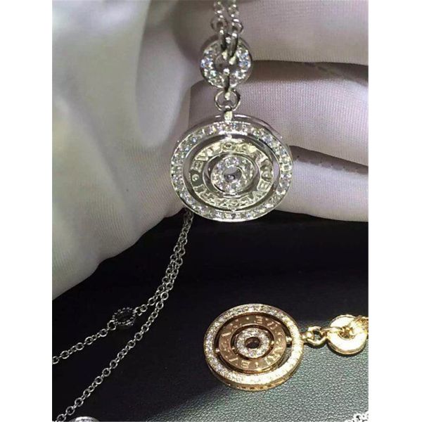 Real low price and high quality jewels B diamond  necklace 18k gold  diamond luxury low price jewel necklace