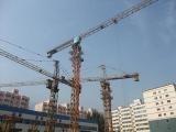 8t 48m Construction Potain Tower Crane (TC5811) 58m Jib Length , 1.1t Rated load Luffing Crane