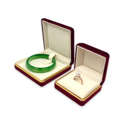 Caso de empacotamento quadrado da joia da exposição do bracelete da forma do CE