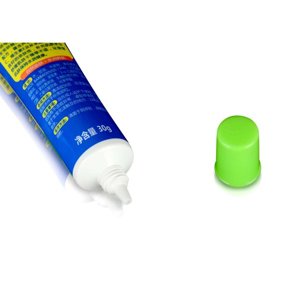 PE Empty Squeeze Tube Containers / Eye Serum Empty Plastic Tubes 1.014 Fl.OZ/30g