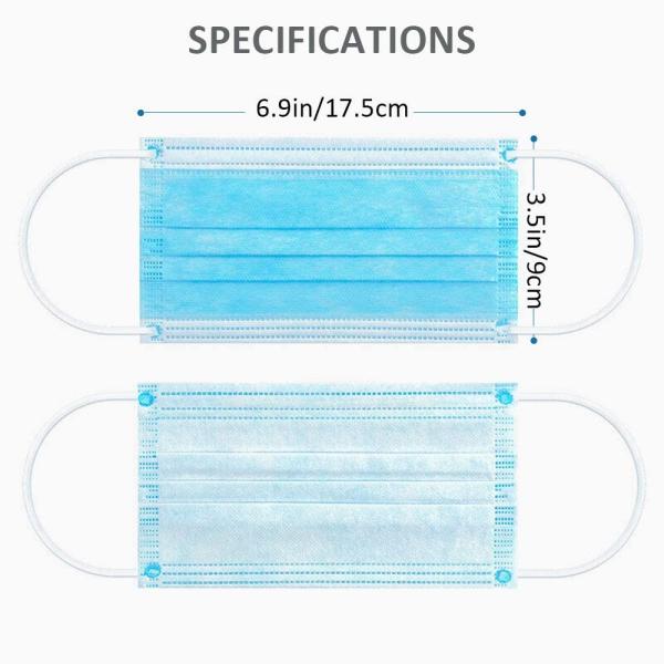 Adult EN14683 Standard Earloop Type Disposable Surgical Face Mask