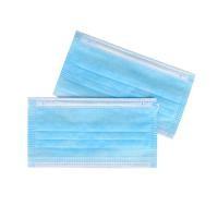 Non Woven Disposable Face Mask , Dust Proof Disposable Protective Face Mask