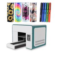 Impresora con cilindro de taza UV A3 Impresora de escritorio pequeña A3 Impresora UV de cama plana Botella acrílica