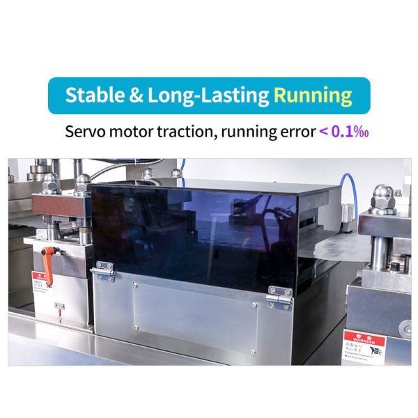 PVC Blister Packing Machine High Speed Forming for Tablet Capsule with Servo Motor