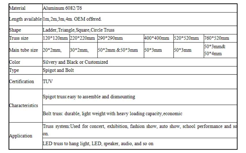 DJ Spigot Алюминиевая подсветка для концертов