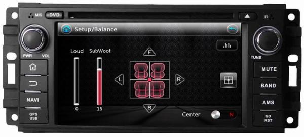 Ouchuangbo DVD Stereo GPS Navi Multimedia Kit for Chrysler 300C /Dodge /Jeep 2005-2007 Radio Player USB iPod OCB-6235A