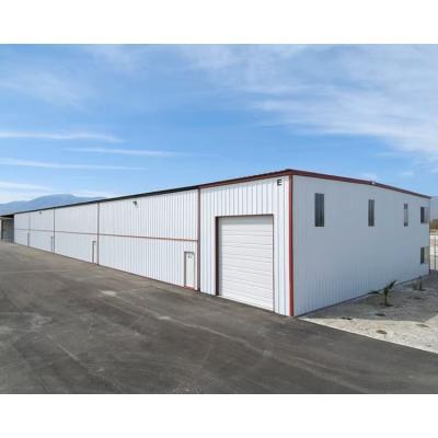 Estilo de Design Industrial Robusto Estrutura Prefabricada de Aço Armazém Oficina e Showroom