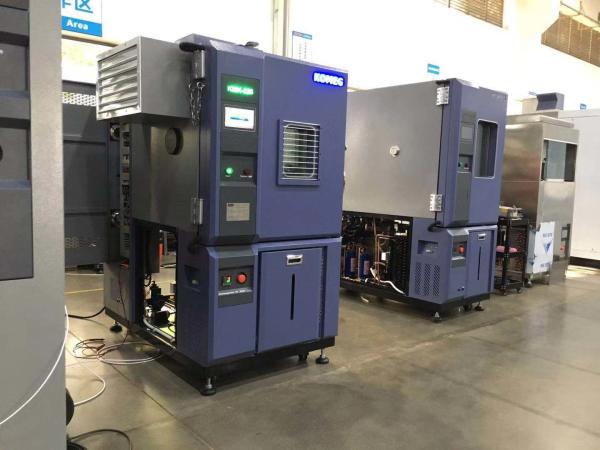 Single Door Stainless Steel 225L Temperature And Humidity Test Chamber With Two Explosion - Protected Chains