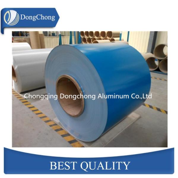 Commercial Color Coated Aluminium Coil Strip / Thin 3003 H14 Aluminum Sheet