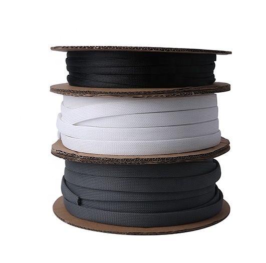 пламя 3~76мм - рукав кабеля ЛЮБИМЦА ретардант расширяемый заплетенный защитный