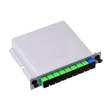 Insert Type Fiber Optic Coupler Splitter  HSGFL-PLC-1*8SA-C