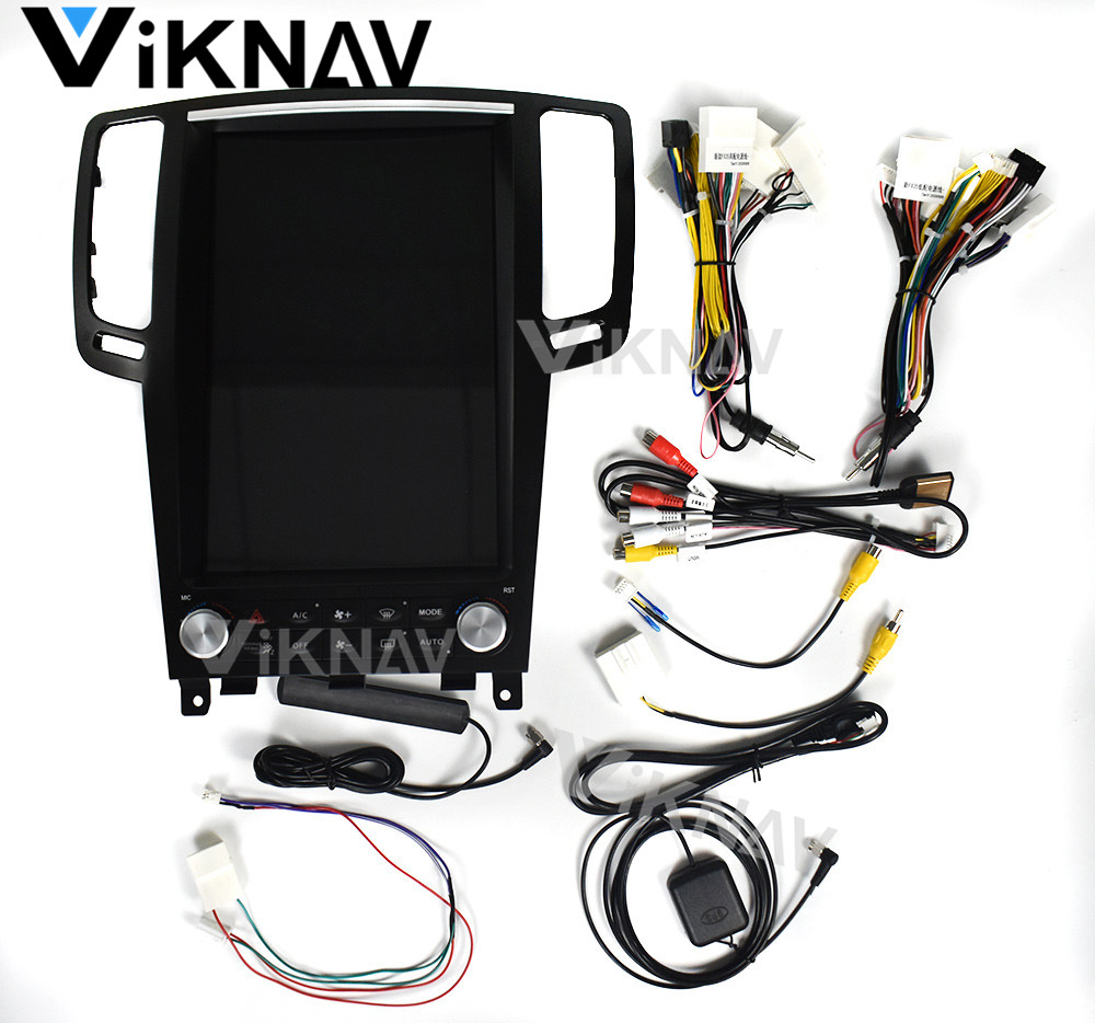 Игрок мультимедиа автомобильного радиоприемника ABS 12.1inch для Infiniti G25 G37 2004-2015