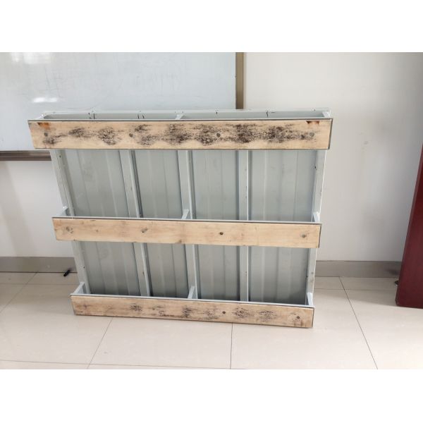 Warehouse Steel Pallet Corrosion Protection Stackable Pallet Racking