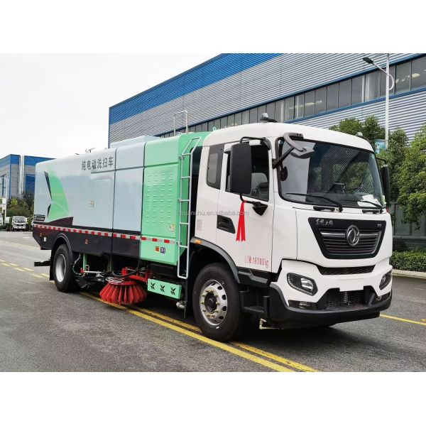 Equipo de limpieza de calles aspiradora de polvo máquina de limpieza de carreteras y obras de construcción