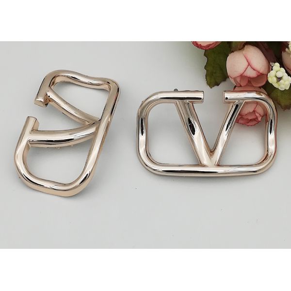 Compact D680 Resistant Plastic Shoe Buckles , Custom Shoe Buckle Replacement