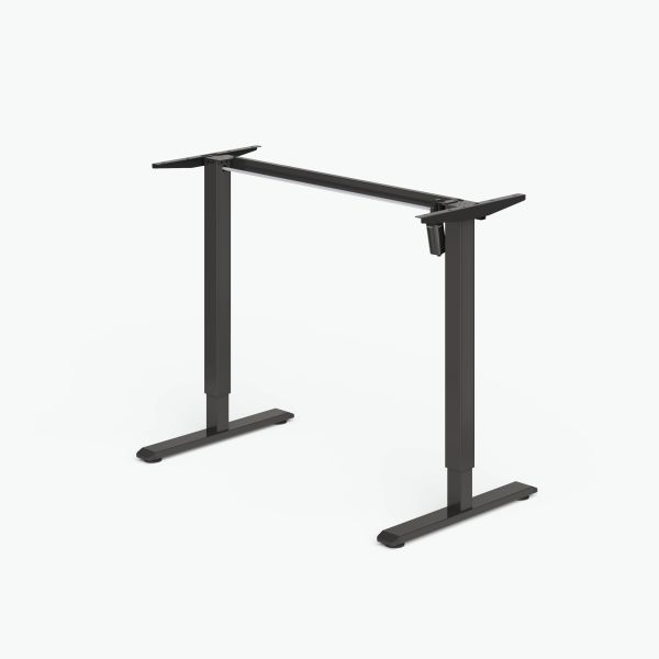 Cadre de bureau debout réglable en hauteur motorisé en alliage d'aluminium 100-240V