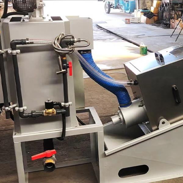 Full Automatic Stainless Steel Spiral sludge dehydrator system 2.23kw 380Volt