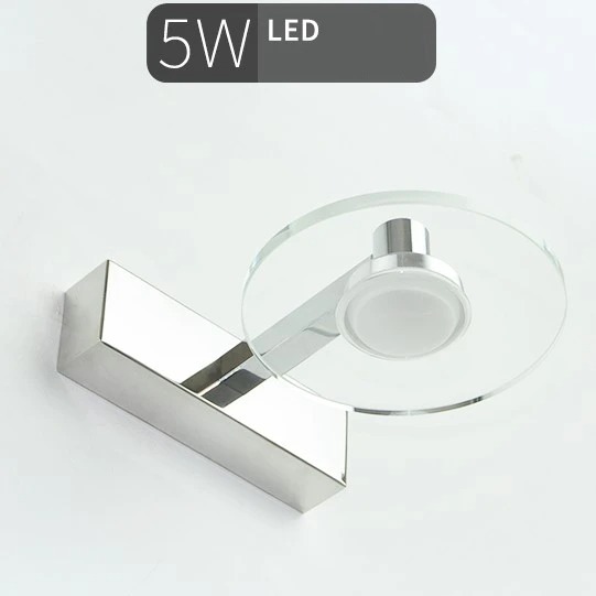 Bathroom Clear K9 Crystal Moisture Proof Makeup Table Lighting LED Mirror Front Light(WH-MR-97)
