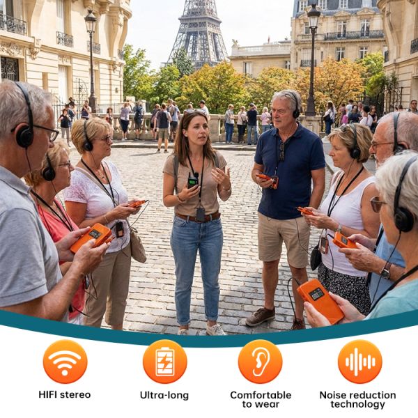 Professional One-Way Tour Guide System